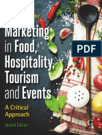 Marketing in Food, Hospitality, Tourism, and Food