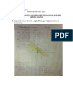 Solución sistemas inecuaciones método gráfico