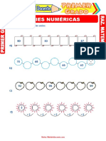 Series Numéricas para Primer Grado de Primaria