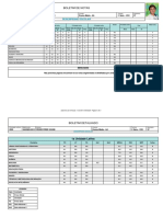 Boletim de Notas: Desempenho Escolar