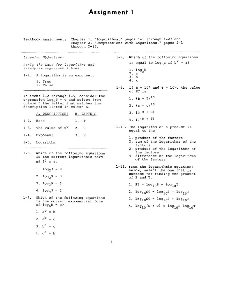 Logarithms: Concepts and Computations | PDF | Teaching Methods & Materials