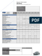 I20 Service Sheet