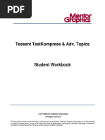 Tessent Testkompress & Adv. Topics: 2016 Mentor Graphics Corporation