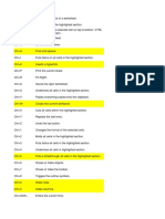 Essential Excel Keyboard Shortcuts for Common Commands