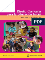 45 Días Hasta 2 Años ENFOQUE DIDACTICO Diseño Curricular para La Educación Inicial 2016