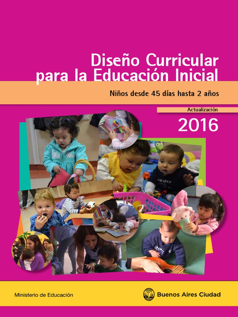 Diseño Curricular Educación Inicial 2016 | PDF | Plan de estudios ...