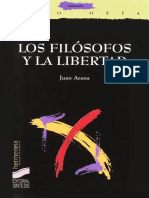 Arana, Juan - Los filosofos y la libertad. Necesidad natural y autonomia de la voluntad.pdf