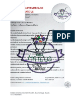 Carta Invitacion Con Mi Logo