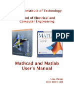Mathcad_Matlab_Manual