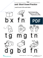 BXFN TGMG DGBDFN: Missing Sound: Short Vowel Practice