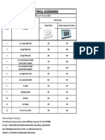 Vibrant Series Rate List Platinum Electrical Accessories 15-01-2020