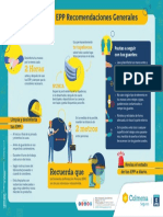 Infografia Recomendaciones Grales EPP