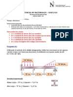 Examen de Recuperación - Resistencia de Materiales - Ciclo 2020 01 - WA