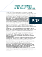 Introdução à Psicologia Formativa de Stanley Keleman
