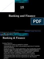 Banking and Finance: © Oxford University Press, 2007. All Rights Reserved