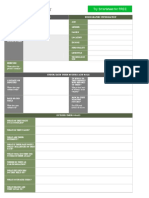Persona Worksheet: Picture Your Customer Demographic Information