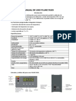 Manual de uso Fluke 9103