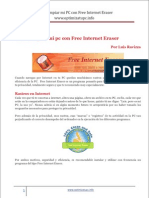Como Limpiar Mi Pc Con Free Internet Eraser