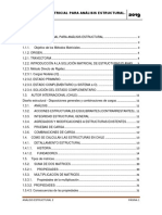 Algebra Matricial para Análisis Estructural PDF