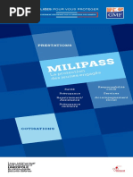 Livret cotisations et prestations Milipass