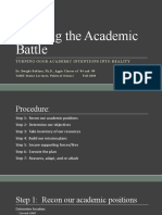 Activity 0.7 - Winning The Academic Battle (F2020)