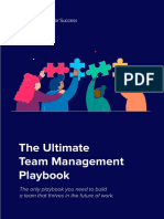 Team Management Playbook