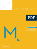 Matemáticas para la educación básica