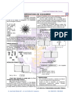 Lo que todo postulante debe saber sobre temperatura de equilibrio