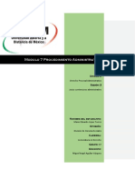 Modulo 7 Procedimiento Administrativo: Unidad 2