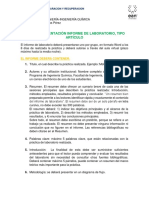 Pautas para Presentación Informes de Laboratorio 2020-1 PDF