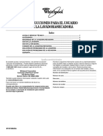 Manual Whirlpool WET3300SQ 1 PDF
