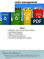 Lec 16. Waste Management (29.3.20)