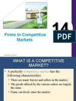 Firms in Competitive Markets