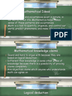 Sept 4 Mathematical Ideas Lesson2