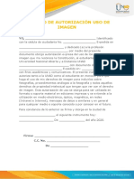 Formato Autorización Uso de Imagen PDF