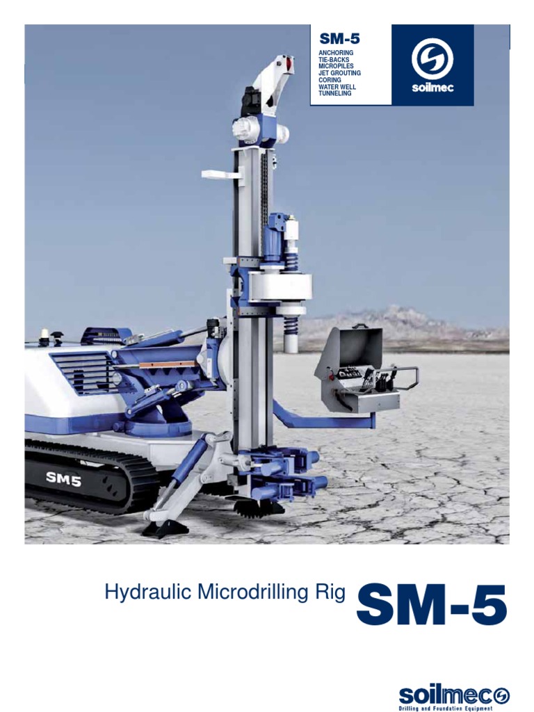 SM-5 Hydraulic Microdrilling Rig Overview | PDF | Drilling Rig ...