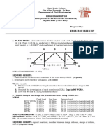 Department of Civil Engineering Ce 522 (Computer Applications in Ce) July 30, 2020 (1:00 - 4:00)