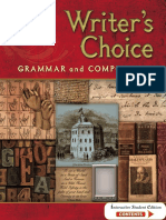 Writer's Choice Glencoe Complete Book