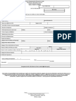 011 Formulario Primer Ingreso y Reingreso