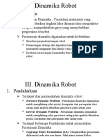 Bab IV. Dinamika Robot Manipulator