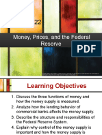 Money Price and Federal Reserve