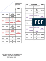 Jadwal Pembelajaran Home Visit Masa Pandemic Covid 19