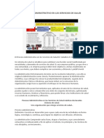 Proceso Administrativo en Los Servicios de Salud PDF
