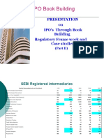 Regulatory Framework for IPOs Through Book Building