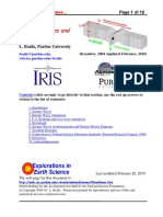 Seismic Wave Demonstrations and Animations: Page 1 of 18