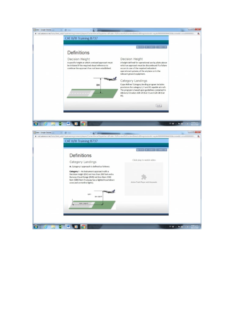 Cat Ii Cat Iii B737 PDF Aircraft Flight Control System Components