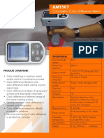 Colorimeter (Color Difference Meter) : Spesifikasi