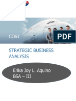  Strategic Business Analysis - Malaysia Airlines