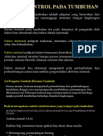 Pertemuan-13. Sistem Kontrol Tumbuhan