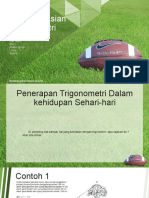 Pengaplikasian Trigonometri